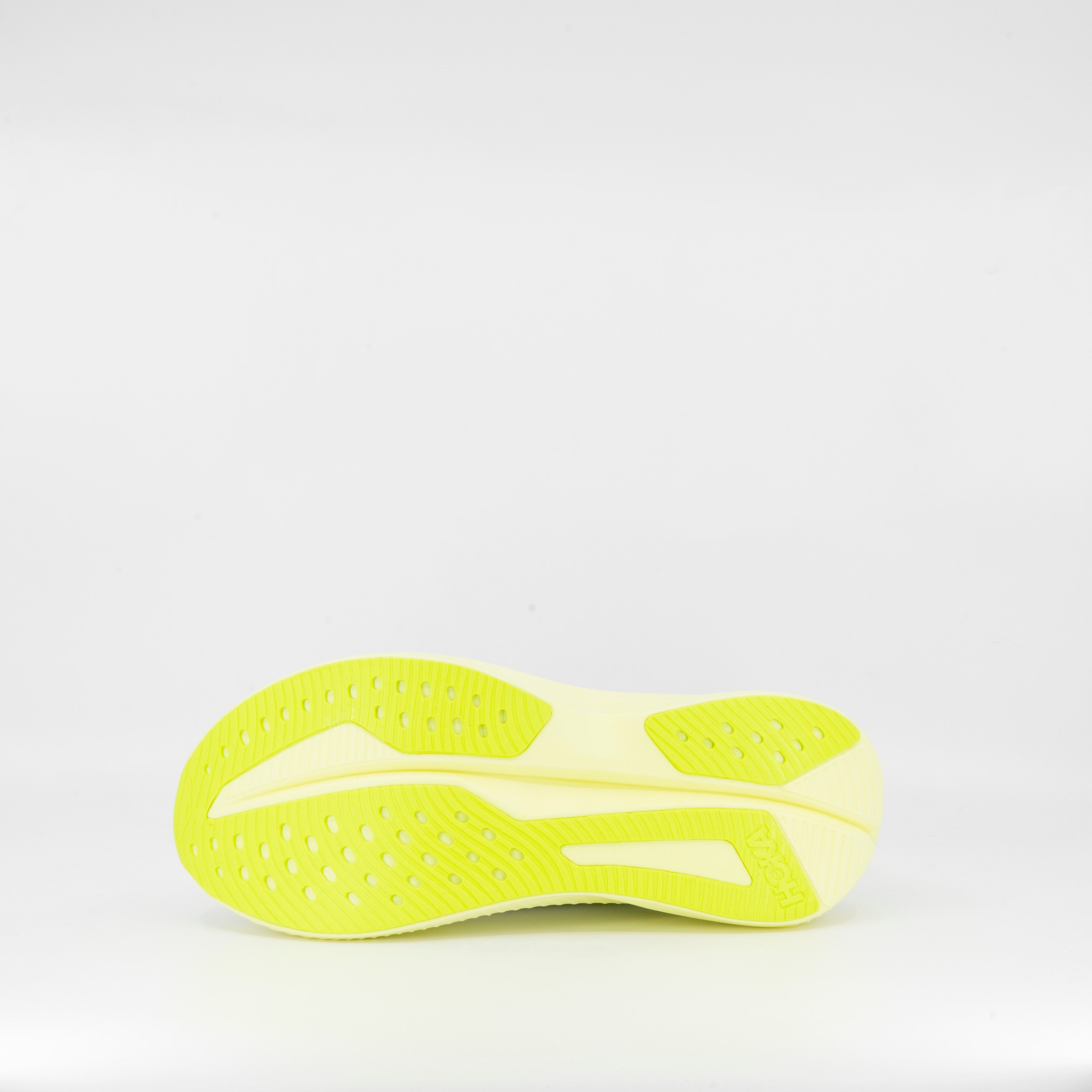 Hoka Mach 6 (B Standard) Womens White/Neon Hoka Citrus - Frontrunner Colombo